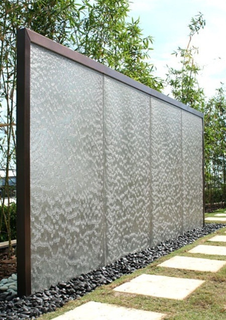 wall water feature landscaping ideas